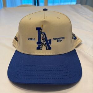 NWOT Pirate Worldwide Los Angeles Dodgers Champion Blue/Cream Baseball Cap